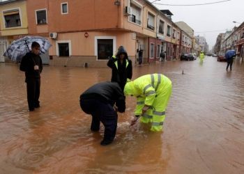 Alerta en toda la Comunitat Valencia por acumulación de lluvias, granizo y barro