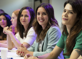 La secretaria general de Podemos dice que no ha sido posible revertir el veto de Sumar a Irene Montero