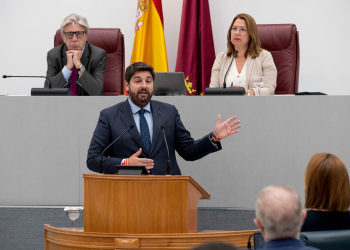 Investidura fallida de Fernando López Miras (PP) tras el voto en contra de Vox